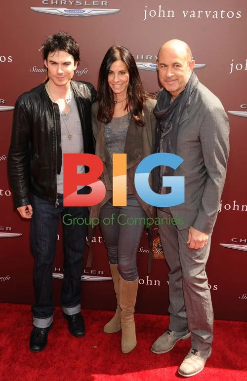 Ian Somerhalder, Joyce Varvatos and John Varvatos at Varvatos Benefit