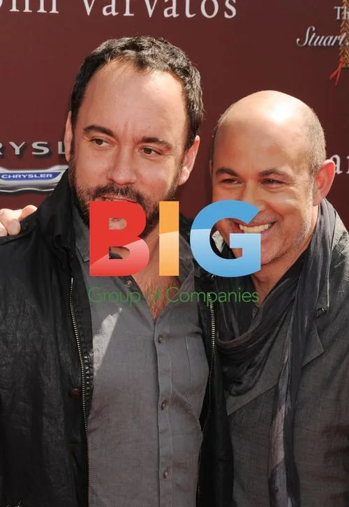 Dave Matthews and John Varvatos at Charity Benefit