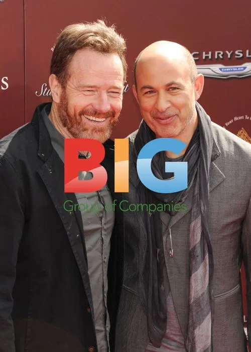 Bryan Cranston and John Varvatos at Charity Benefit