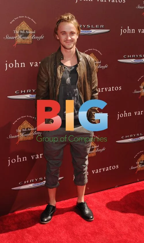 Tom Felton at John Varvatos Charity Benefit