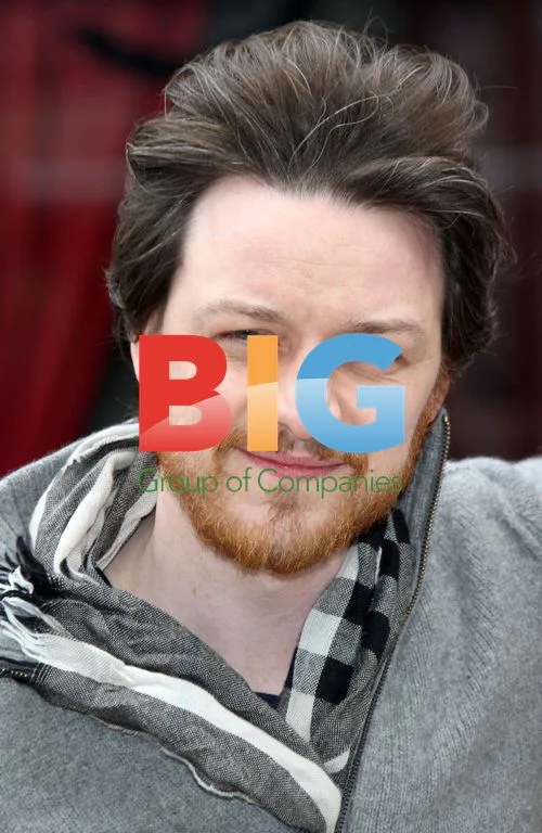 James McAvoy and Eddie Marsan on "Filth" set
