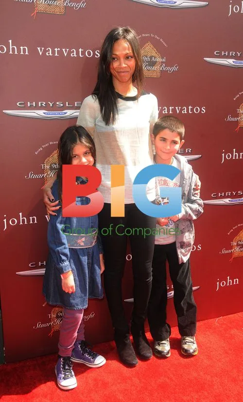 Zoe Saldana at John Varvatos Stuart House Benefit