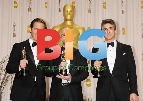 Nat Faxon, Jim Rash and Alexander Payne at Oscars 2012