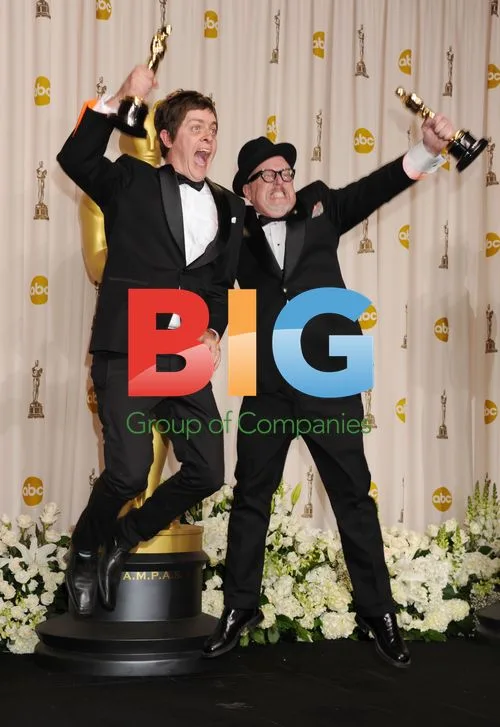 William Joyce and Brandon Oldenburg at 84th Oscars
