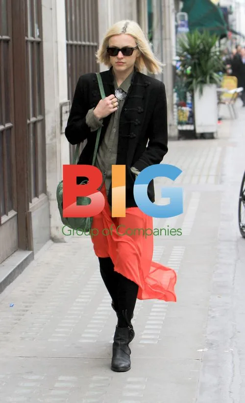 Fearne Cotton Spotted at BBC Radio One
