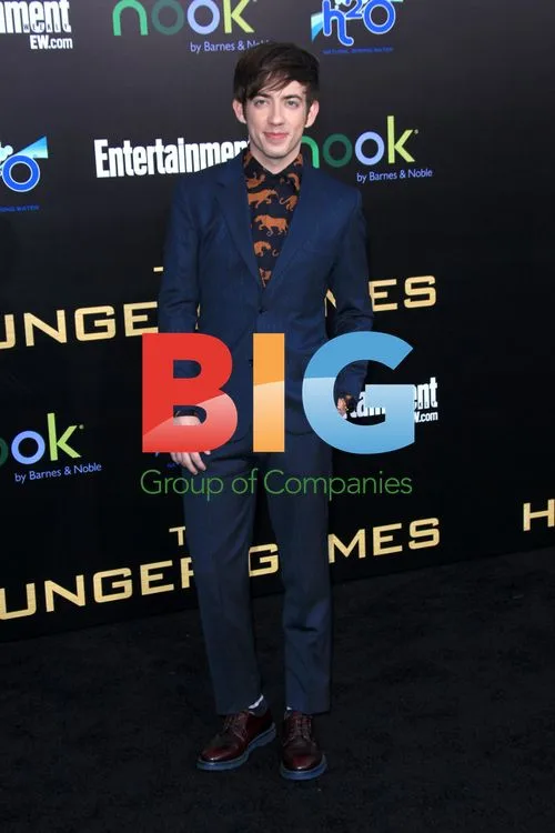 Kevin McHale at 'The Hunger Games' Premiere