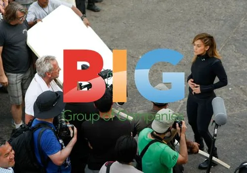 Jennifer Lopez Filming Music Video
