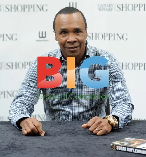 Sugar Ray Leonard Attends Book Signing in London