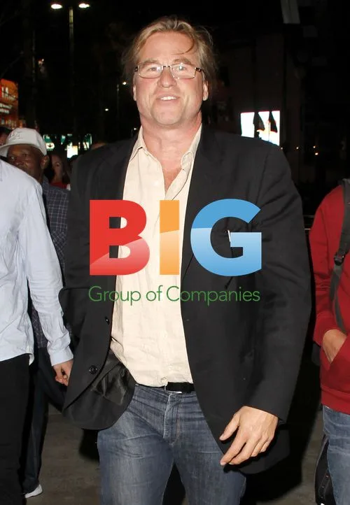 Val Kilmer at LA Clippers vs Celtics Game