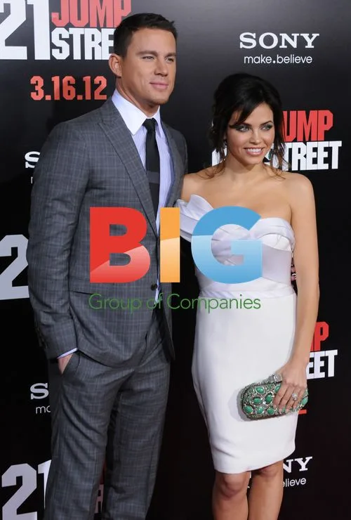 Channing Tatum and Jenna Dewan Tatum at 21 Jump Street Premiere