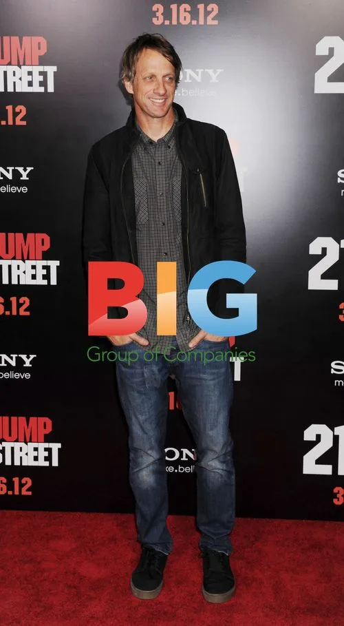 Tony Hawk at '21 Jump Street' Premiere