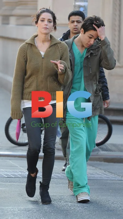 Ashley Greene Filming "Americana" Pilot