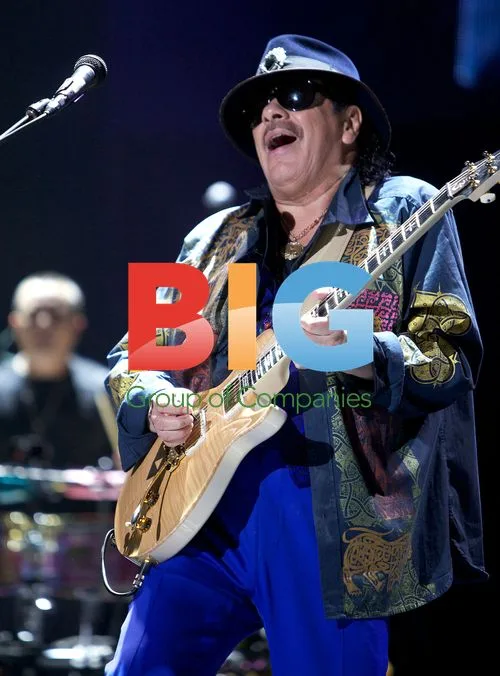 Carlos Santana Performing in Mexico