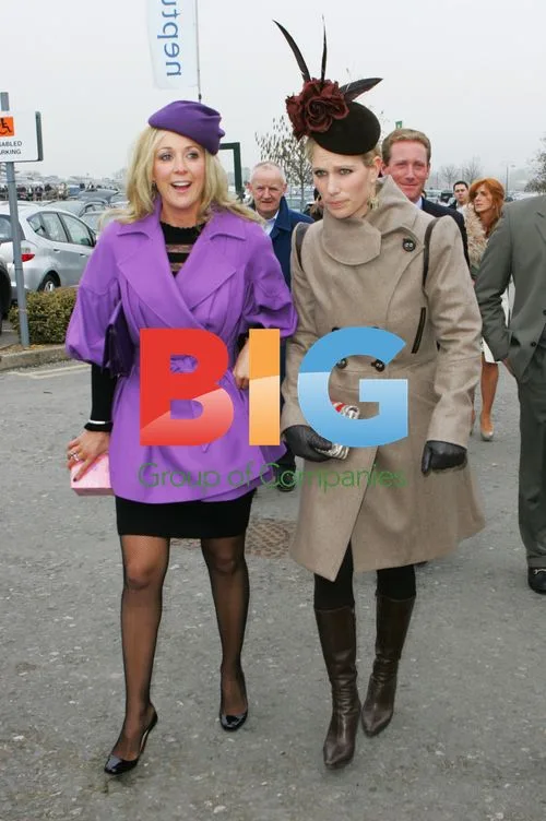 Zara Phillips and Mike Tindall at Cheltenham 2012