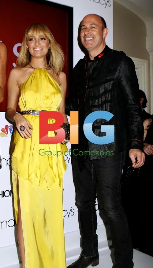 Nicole Richie and John Varvatos at Macy's Fashion Star