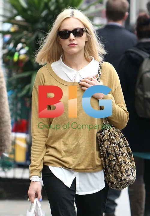Fearne Cotton Arrives at BBC Radio 1