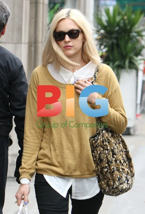 Fearne Cotton arrives at BBC Radio 1