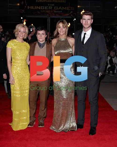 Hunger Games Cast at London Premiere
