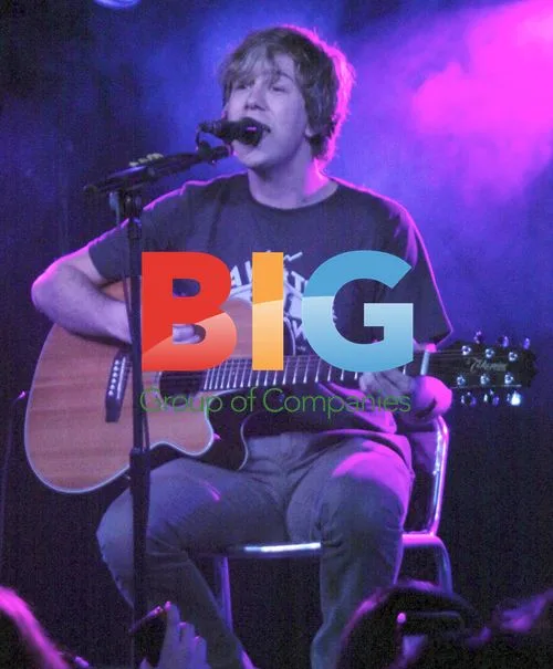 James Bourne of Busted Performs in Manchester