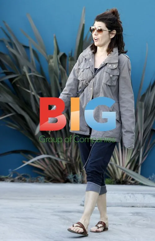 Marisa Tomei Leaves Gym in LA