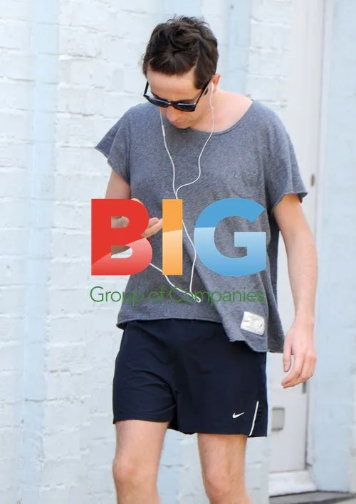 TV Presenter Nick Grimshaw Jogging in London