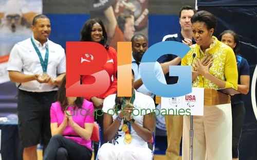 First Lady and UK PM's Wife Attend Mini-Olympics