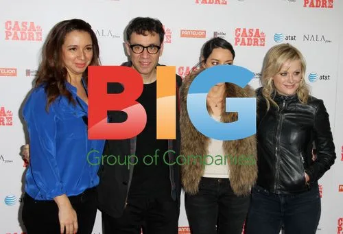 Maya Rudolph, Amy Poehler, Aubrey Plaza and Fred Armisen at "Casa De Mi Padre" Premiere