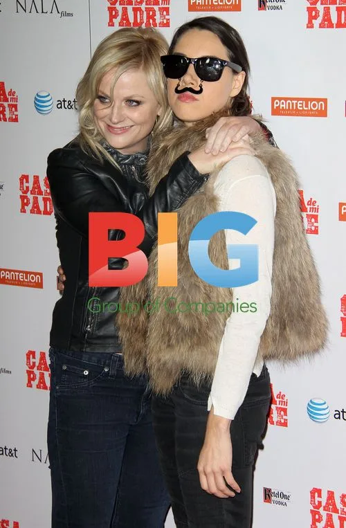 Amy Poehler & Aubrey Plaza at 'Casa De Mi Padre' Premiere