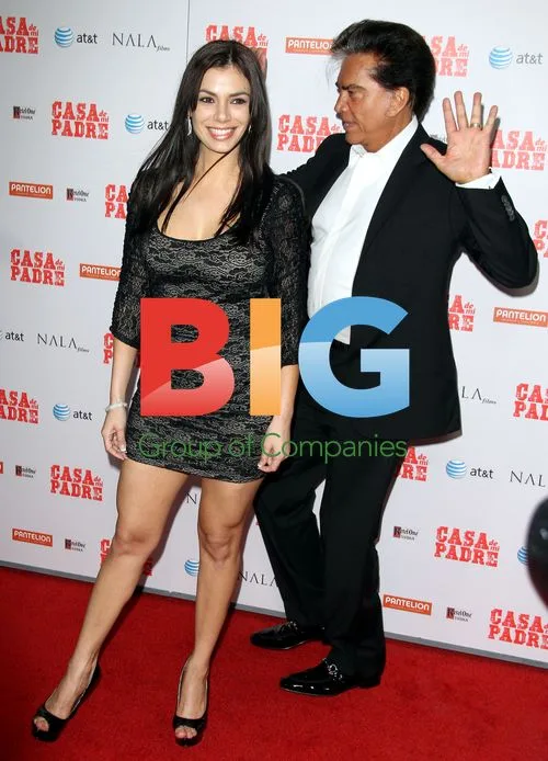 Jose Luis Rodriguez Zapatero and Mariann Gavelo at "Casa De Mi Padre" Premiere