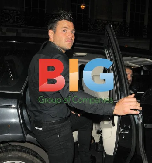 Mark Wright Attends Club Aura in London