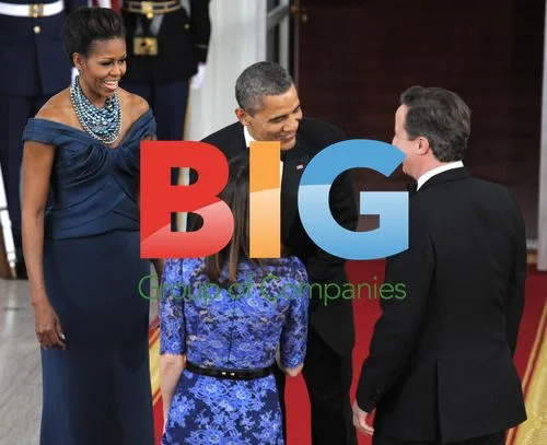Michelle Obama and Samantha Cameron at the White House