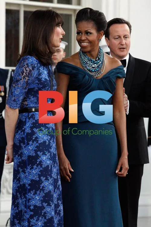 President Obama and First Lady Welcome British PM