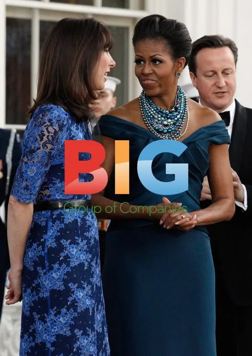 Obamas Welcome Camerons to White House