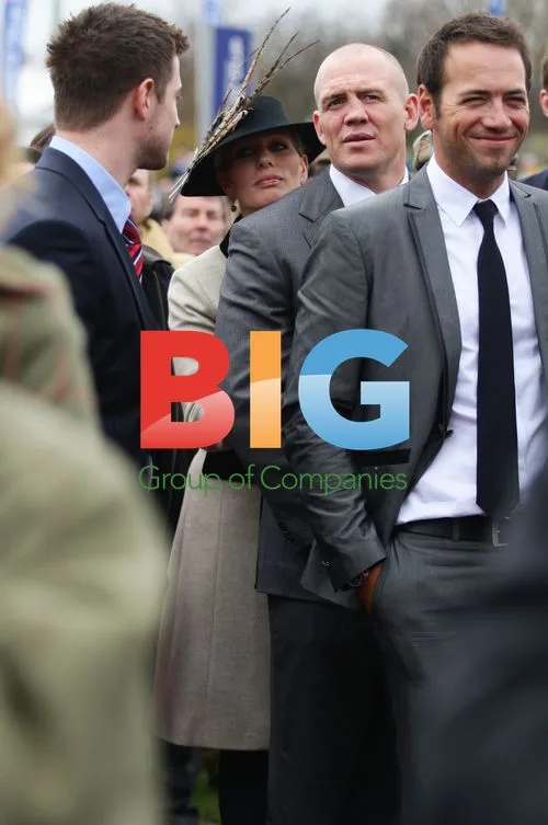 Zara Phillips and Mike Tindall at Cheltenham Festival 2012