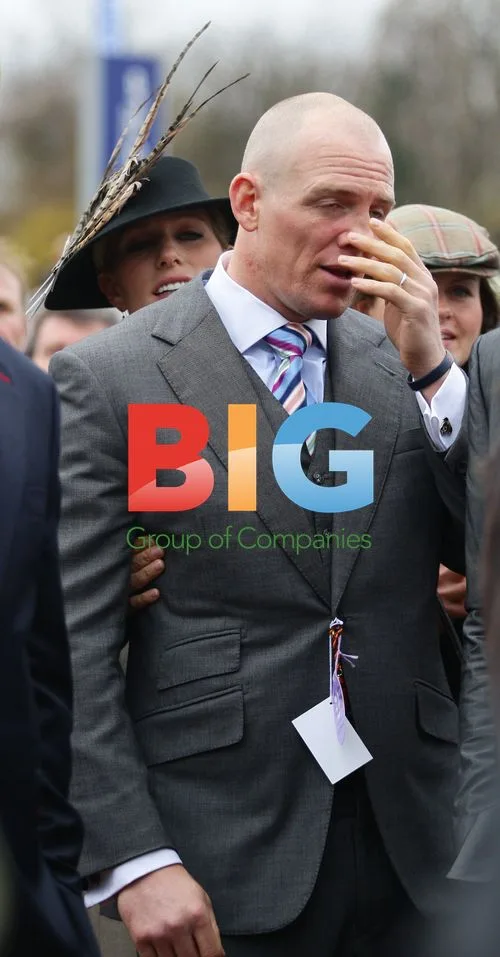 Zara Phillips and Mike Tindall at Cheltenham Festival 2012