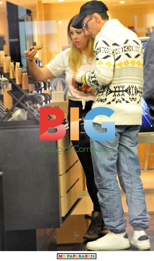 X Factor Star Johnny Robinson Shopping