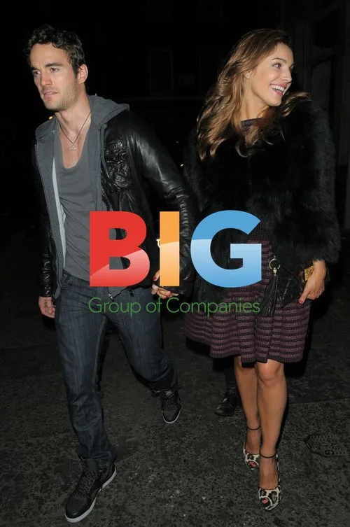 Kelly Brook and Thom Evans Out in Soho