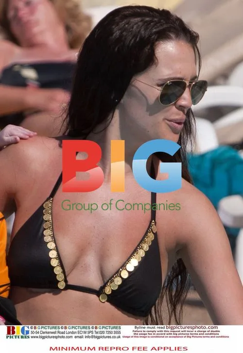 Danielle Lloyd Relaxes with Family