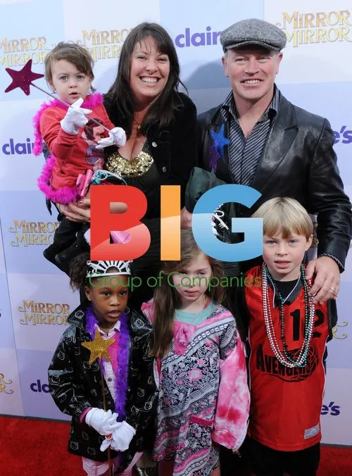 Neal McDonough and Family at 'Mirror Mirror' Premiere