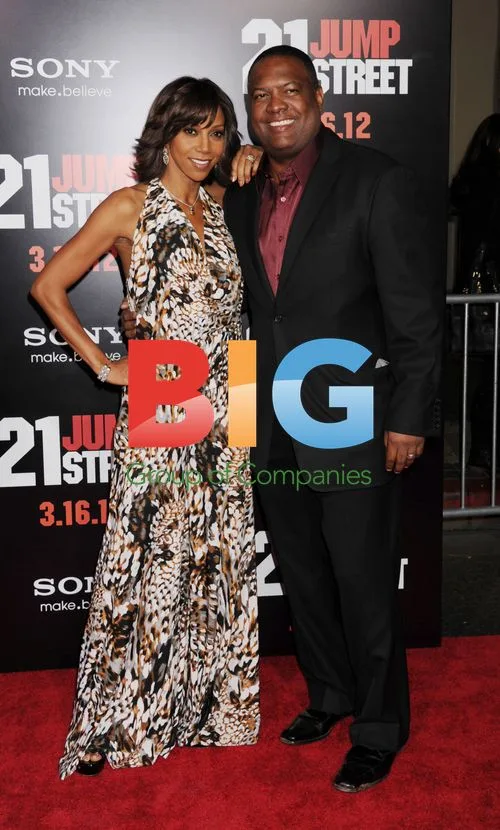 Holly Robinson Peete and Rodney Peete at '21 Jump Street' Premiere