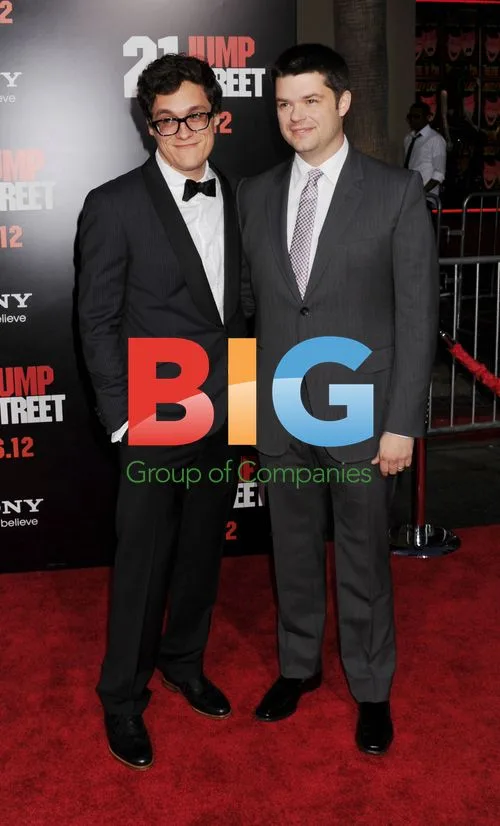 Phil Lord and Chris Miller at '21 Jump Street' Premiere