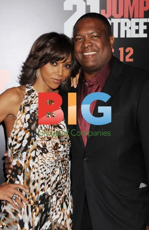 Holly Robinson Peete and Rodney Peete at '21 Jump Street' Premiere