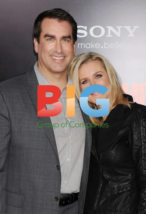Rob Riggle and Tiffany Riggle at 21 Jump Street Premiere
