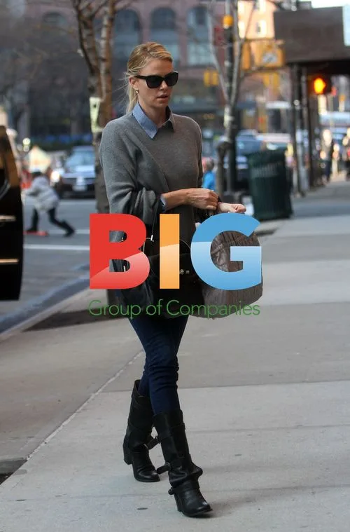 Charlize Theron Entering NYC Hotel