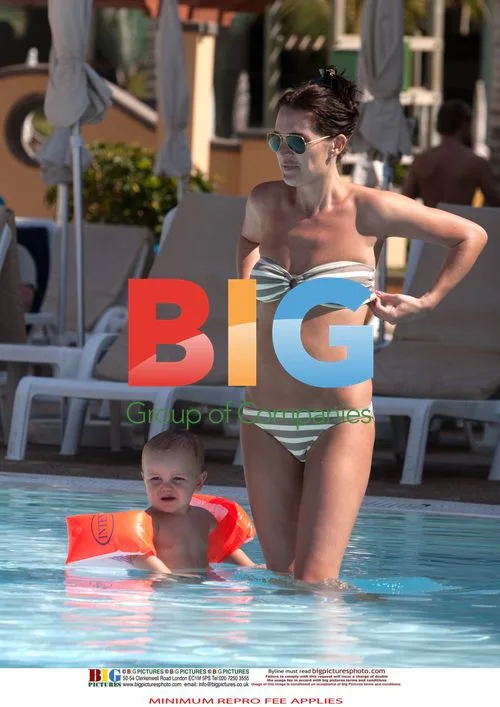 Danielle Lloyd on Vacation with Family