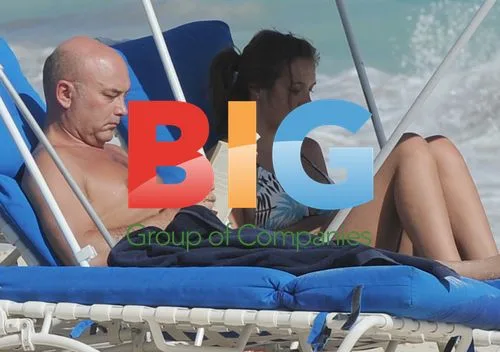 Gregg Wallace and Heidi Brown on Caribbean Vacation