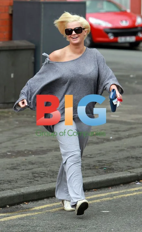 Kerry Katona and boyfriend at her mum's house