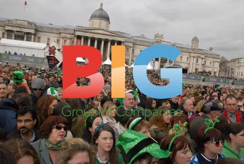 St Patrick's Day Parade in London
