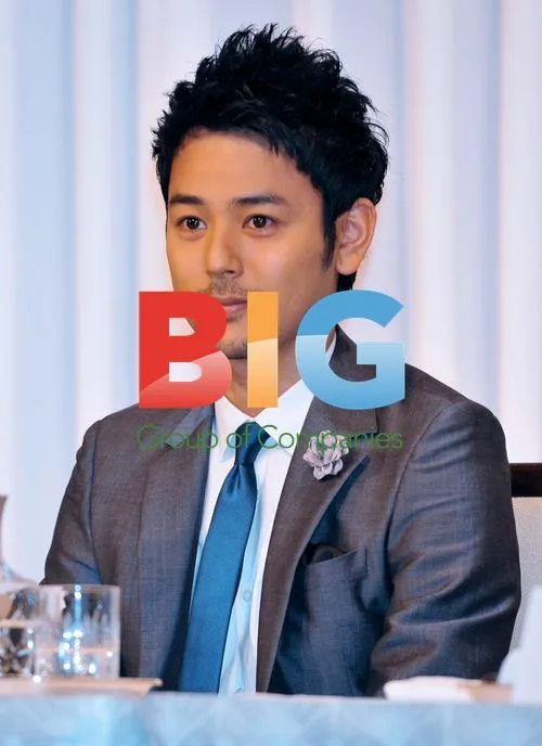 Satoshi Tsumabuki at "The Legend of Love & Sincerity" press conference