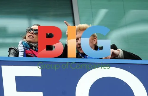 Boris Becker Watches Chelsea Match